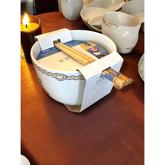 Disney Pixar Ratatouille Remy Icons Ceramic Ramen Noodle Rice Bowl Chopsticks - Picture 5 of 7
